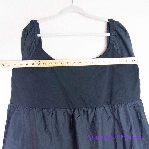 New! Eloquii black short sleeve baby doll dress, women plus size‎ 20 - Picture 6 of 10